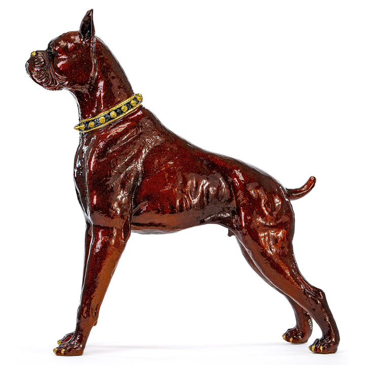Bronze Standing Boxer
