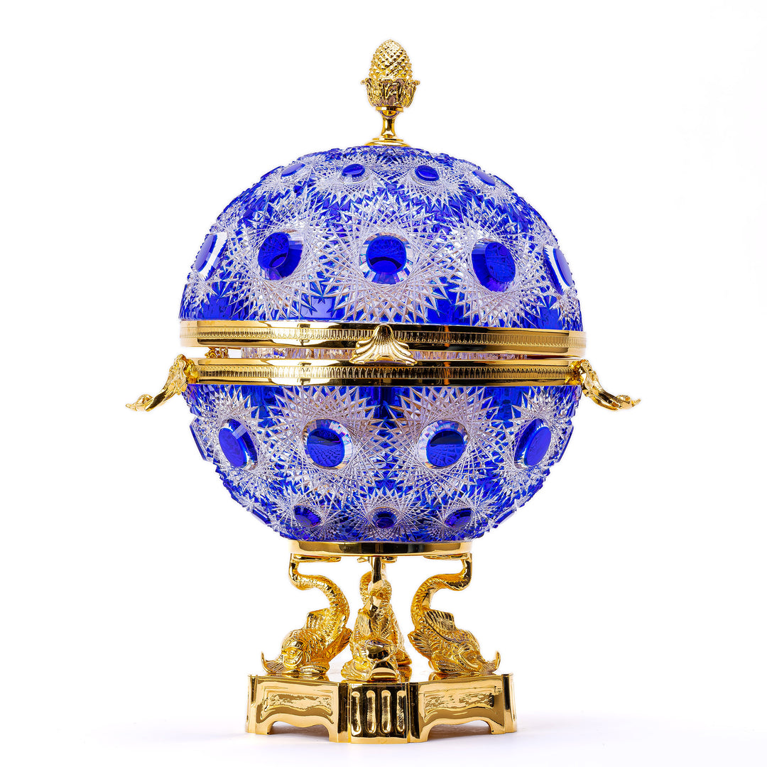 Blue Crystal Vodka Server