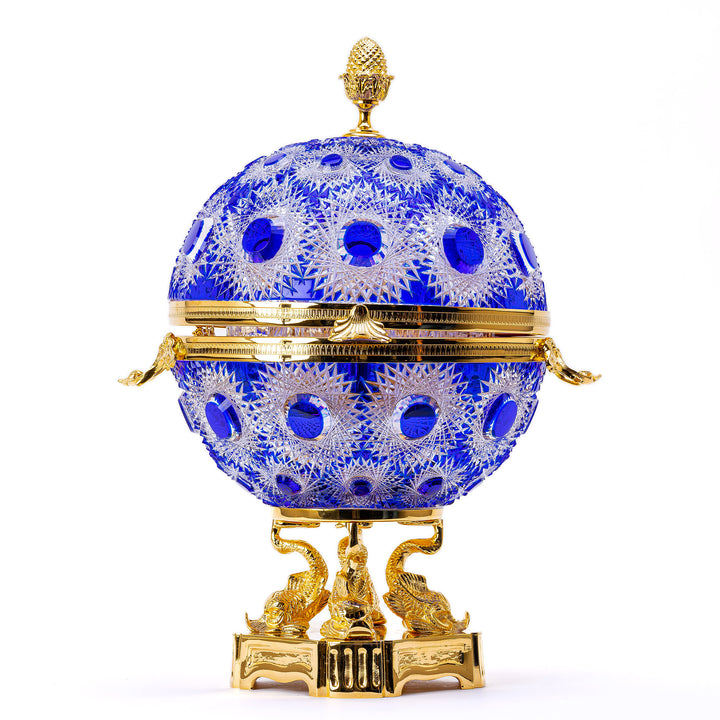 Blue Crystal Vodka Server
