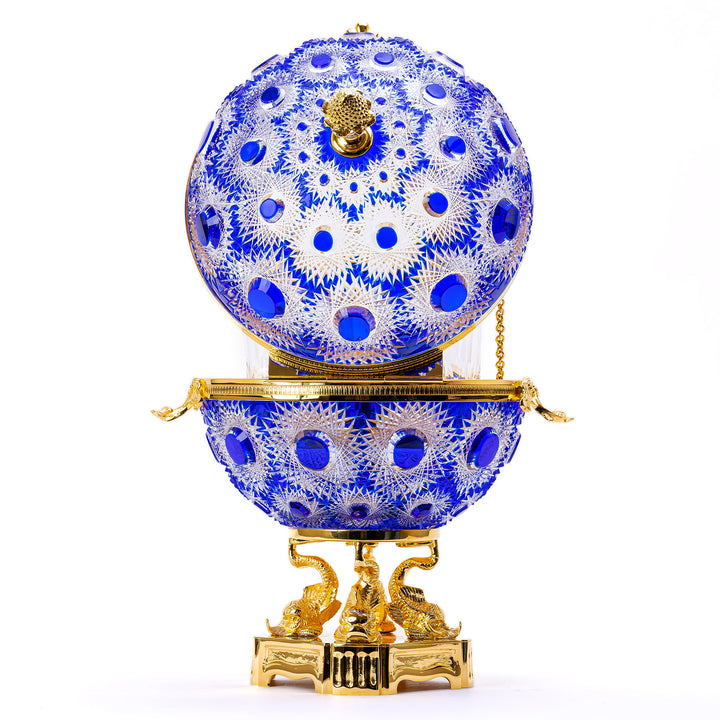 Blue Crystal Vodka Server