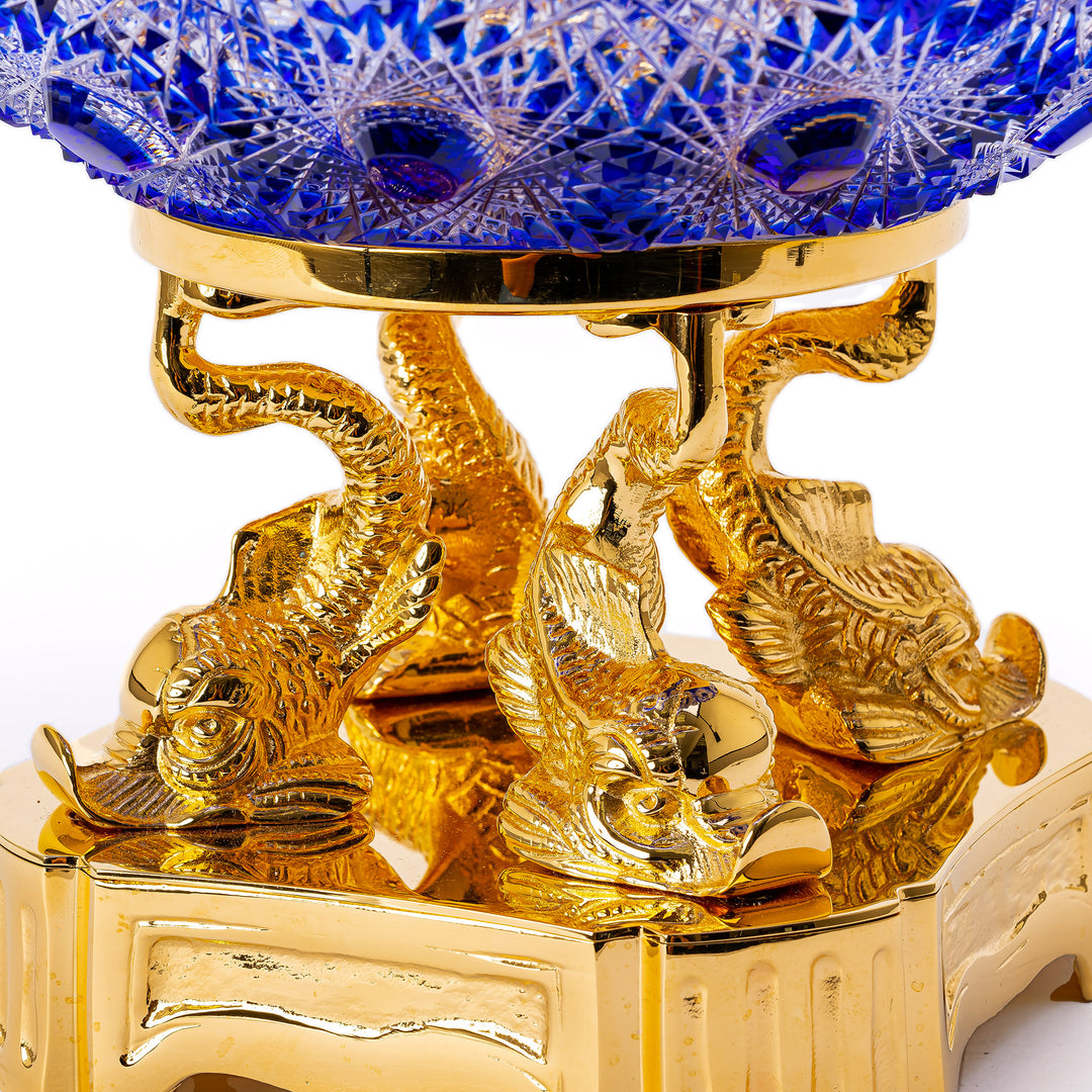 Blue Crystal Vodka Server
