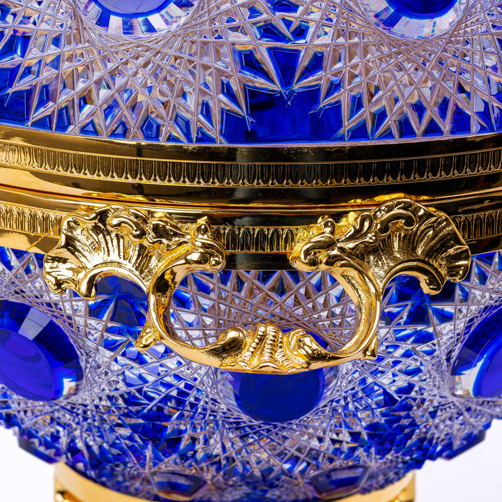 Blue Crystal Vodka Server