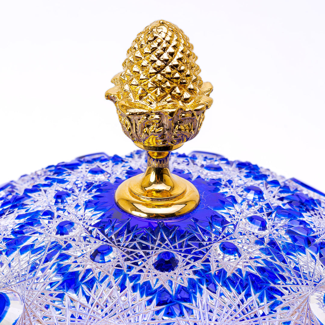 Blue Crystal Vodka Server
