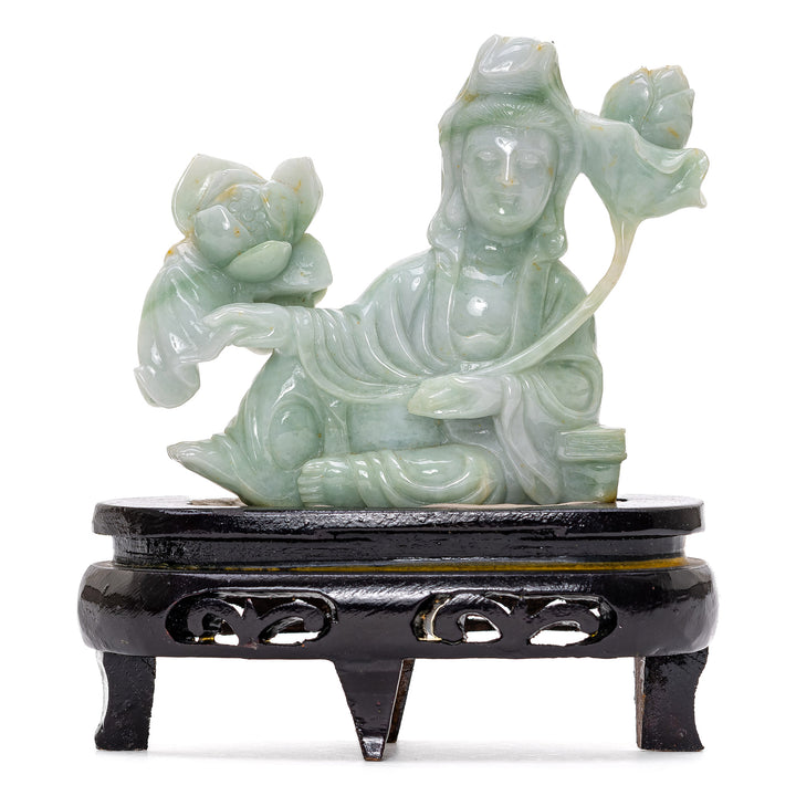 Jade Seated Kwan Yin