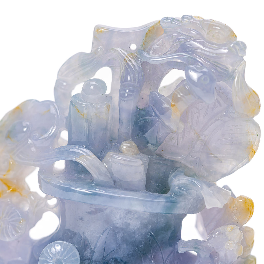 Miniature Jade Flower Vase