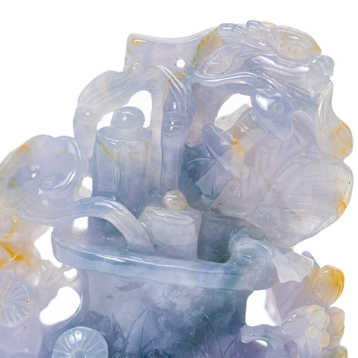Miniature Jade Flower Vase