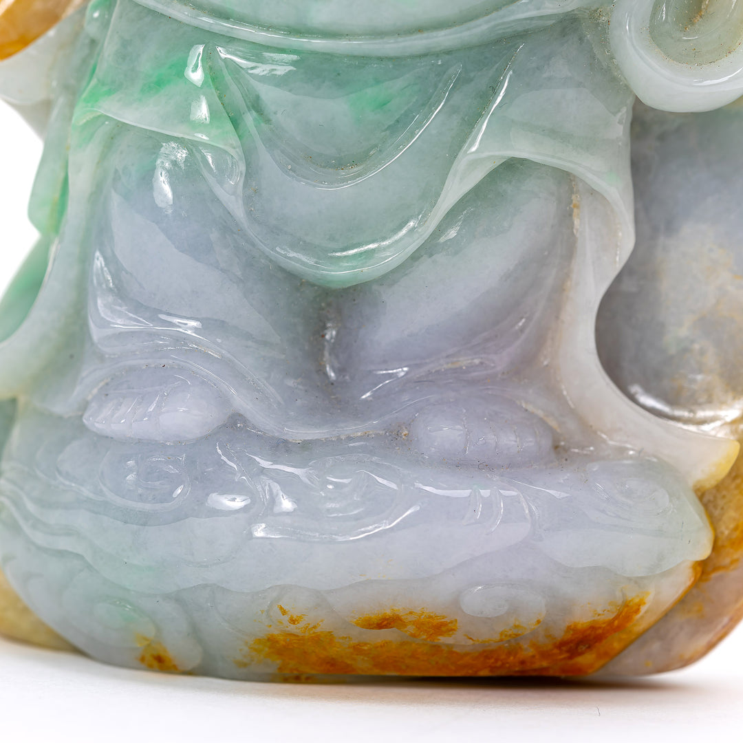 Miniature Jade Buddha