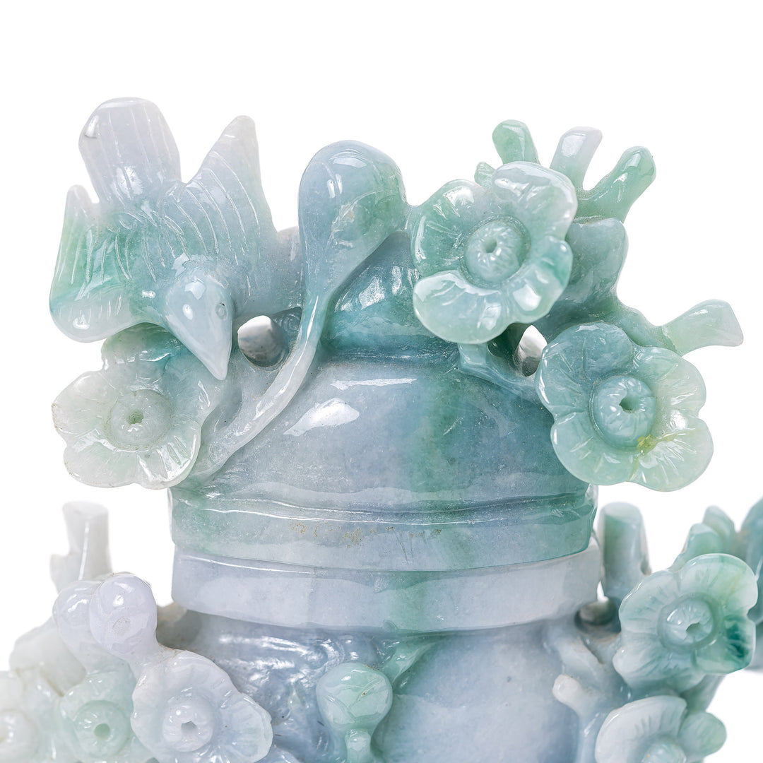 Miniature Jade Flower Vase