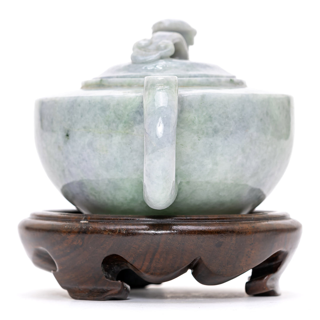 Miniature Jade Teapot