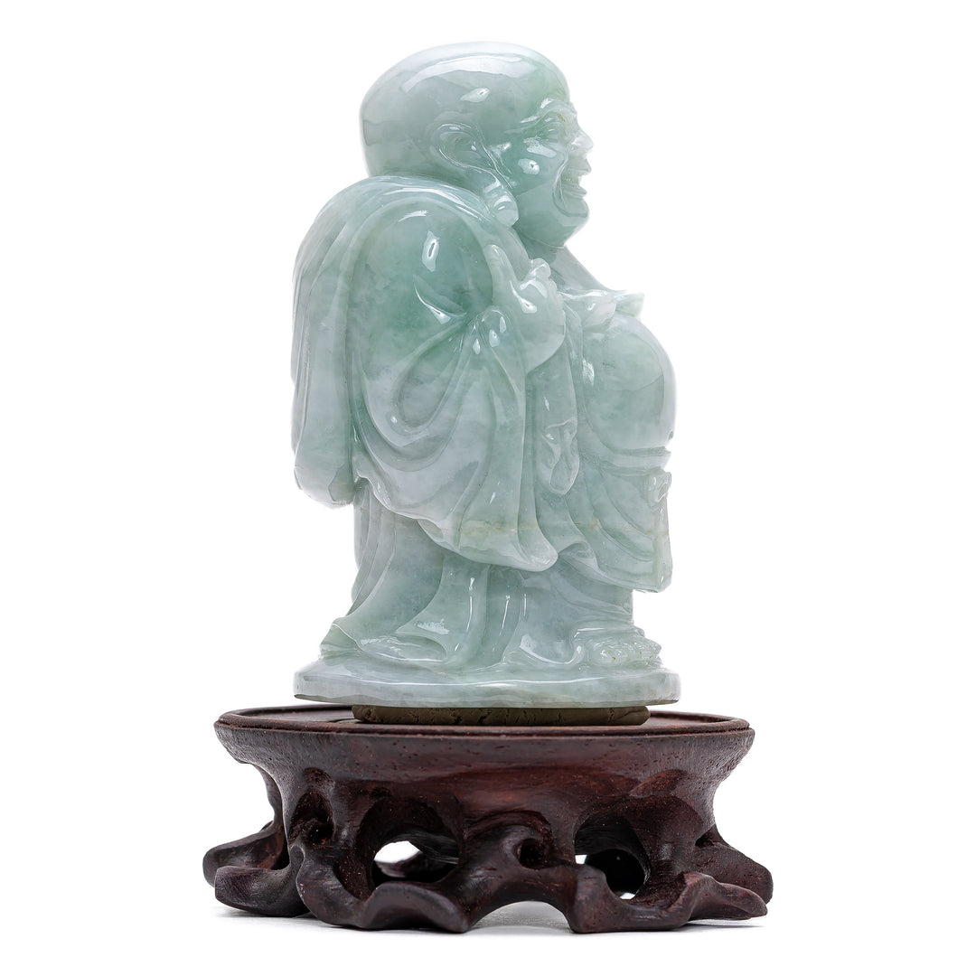 Miniature Jade Standing Buddha