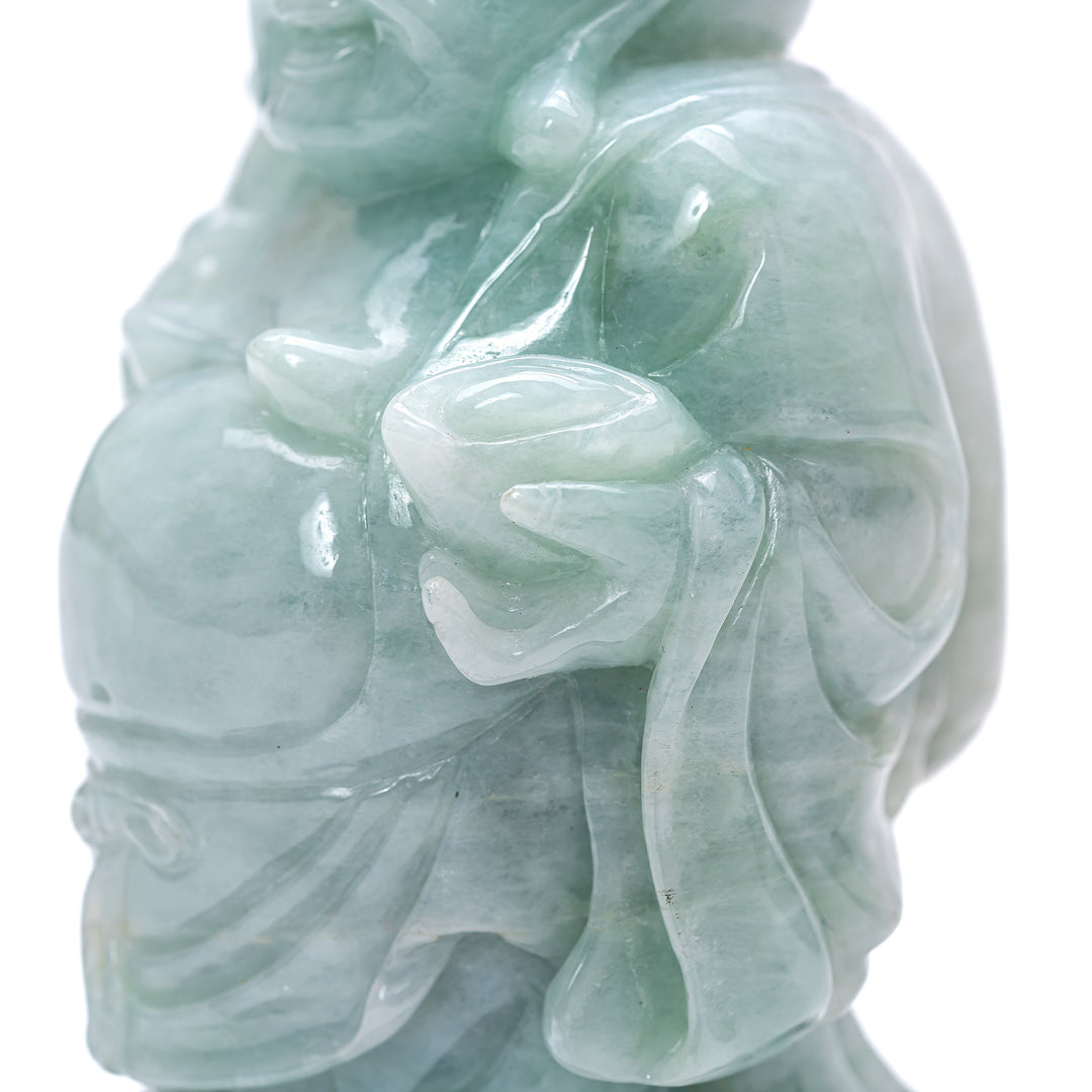 Miniature Jade Standing Buddha
