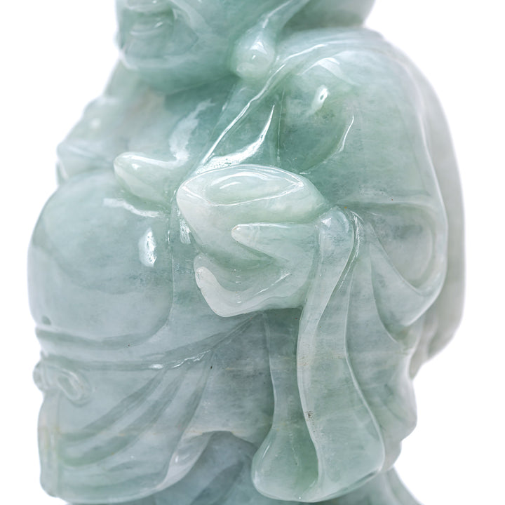 Miniature Jade Standing Buddha