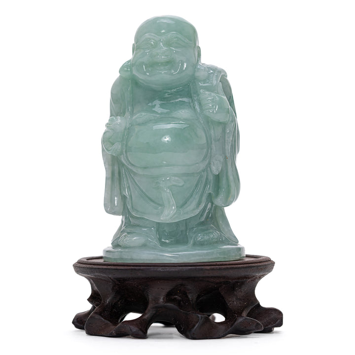 Miniature Jade Standing Buddha