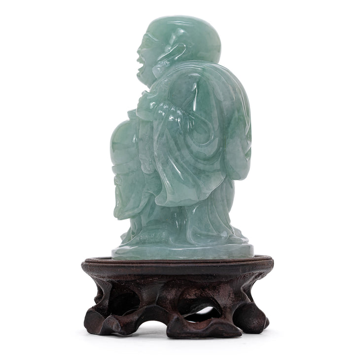 Miniature Jade Standing Buddha