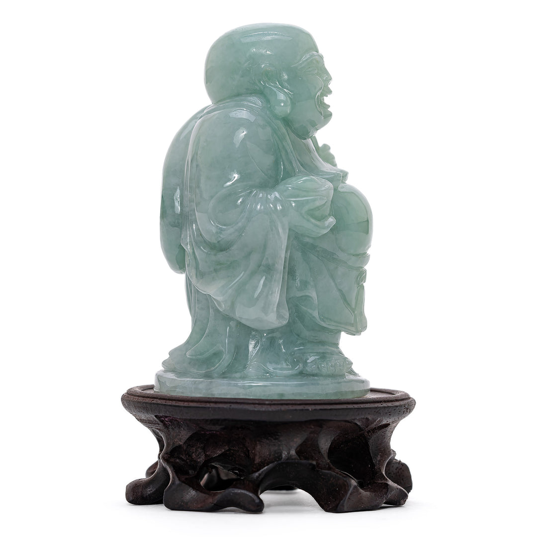 Miniature Jade Standing Buddha