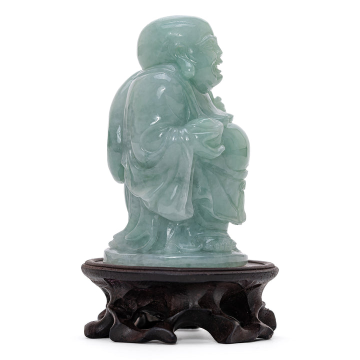 Miniature Jade Standing Buddha