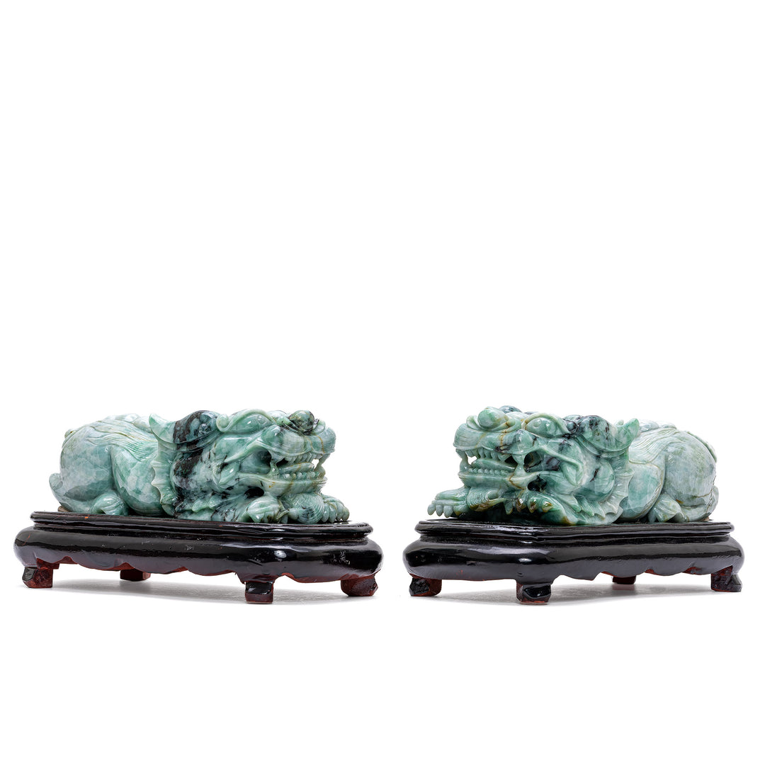 Pair Jade Ky Lin