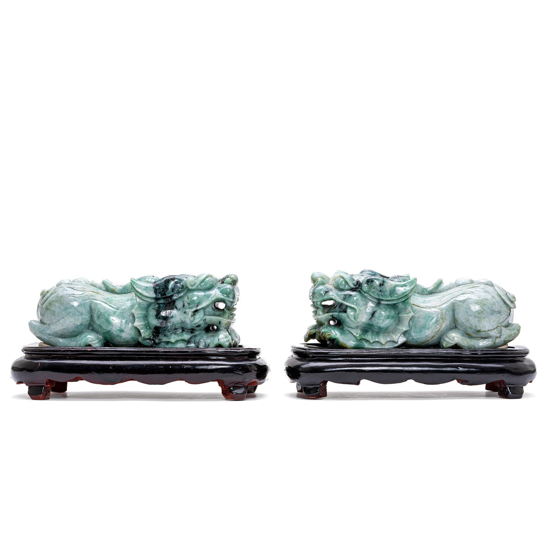 Pair Jade Ky Lin