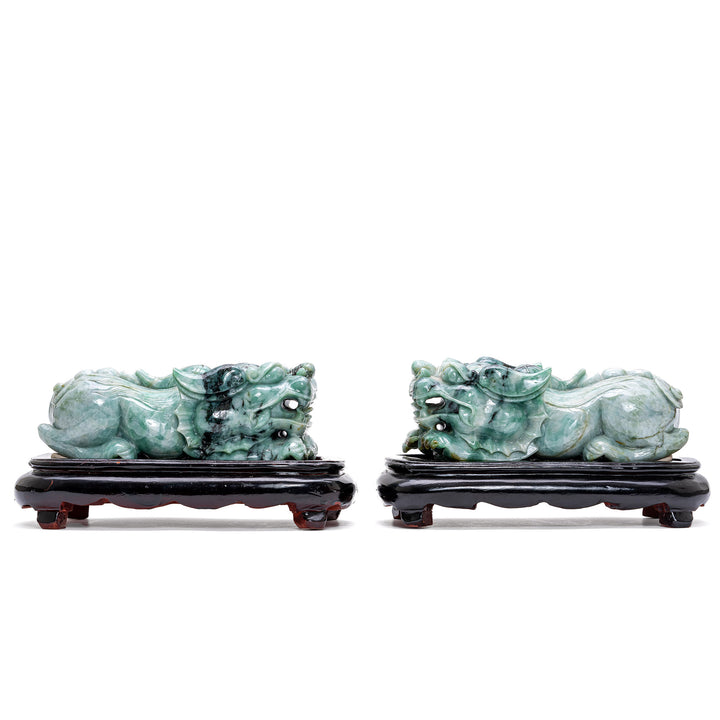Pair Jade Ky Lin