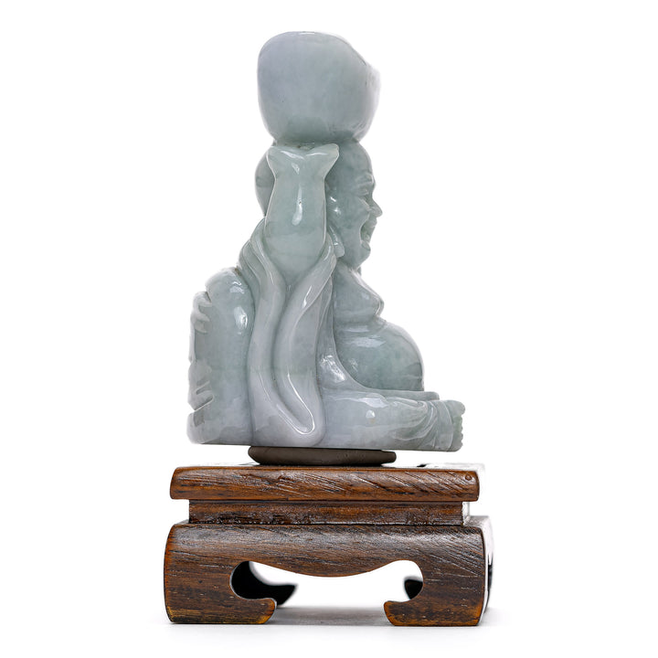 Miniature Jade Buddha