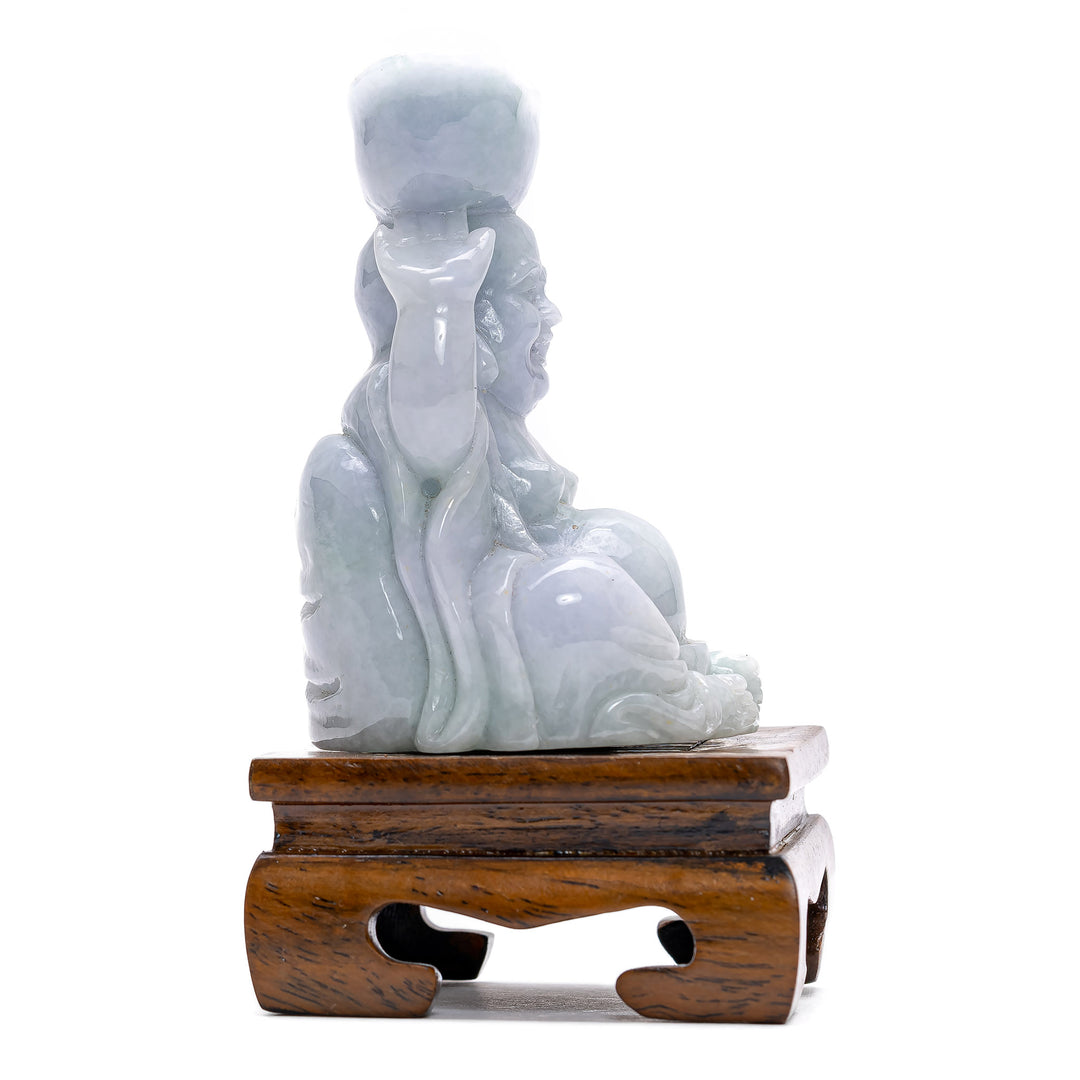 Miniature Jade Buddha