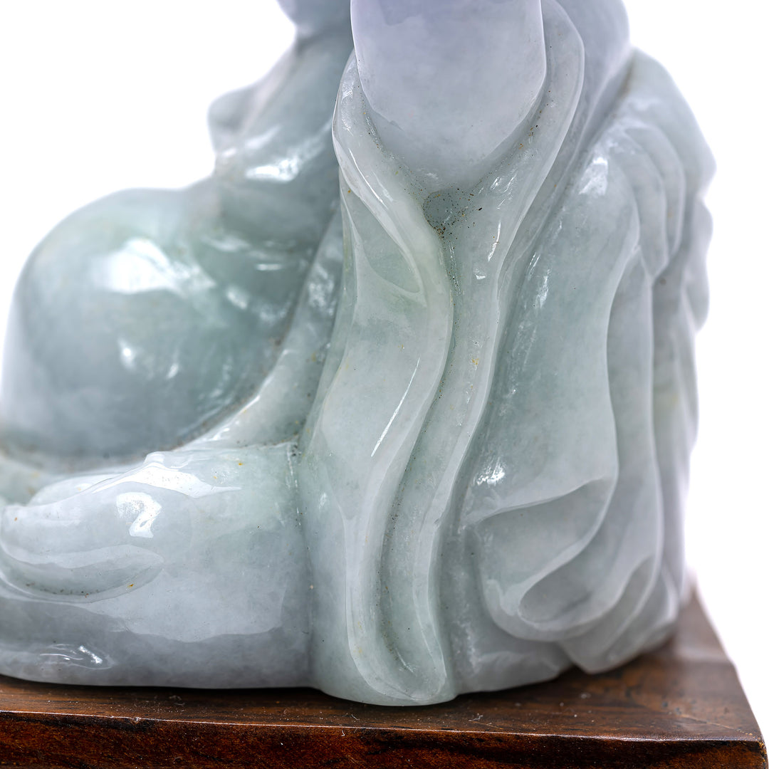 Miniature Jade Buddha