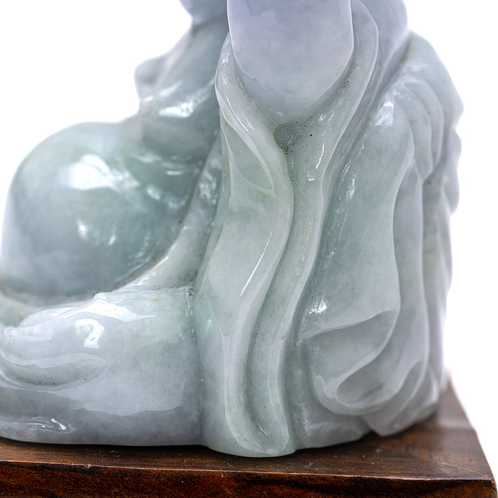 Miniature Jade Buddha