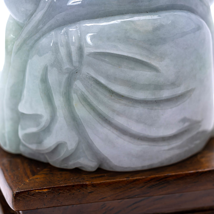 Miniature Jade Buddha