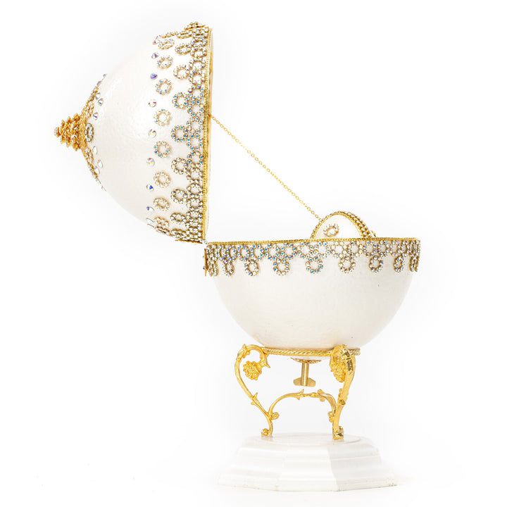 Ostrich w/ Duck Musical Egg