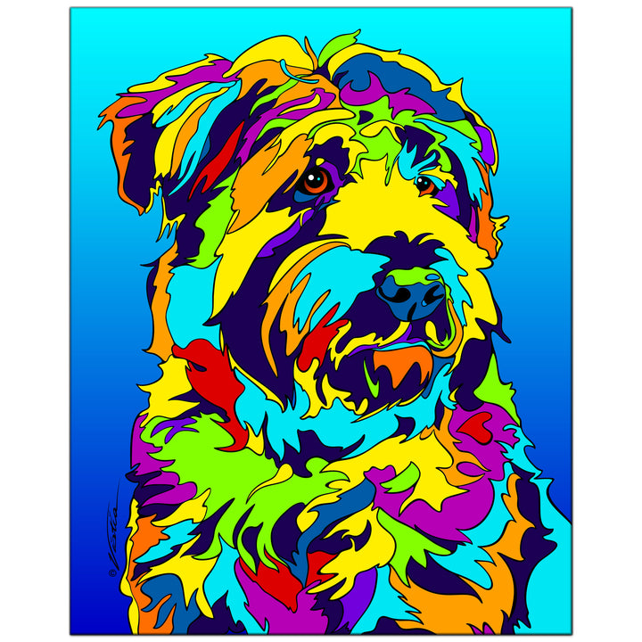 Wheaton on Metal from The Colorful World of Michael Vistia Image