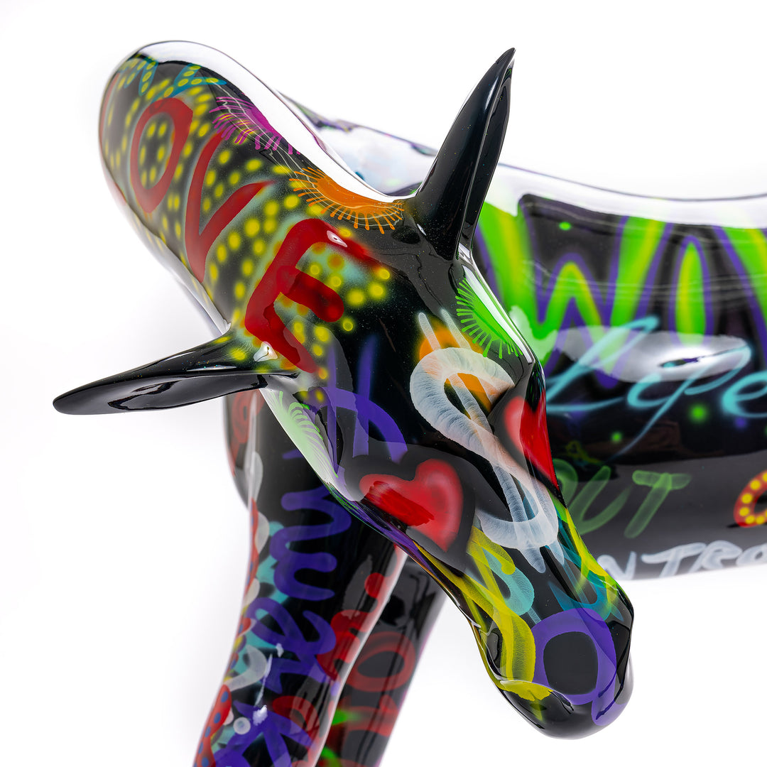 Graffiti Bronze Horse