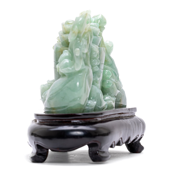 Small Jade Chinese Monkey Vase