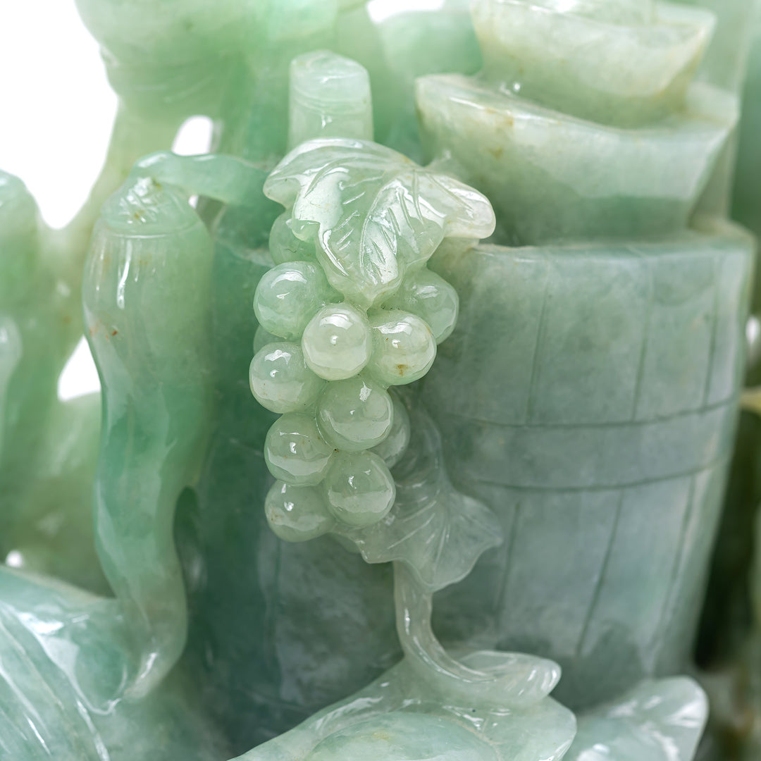 Small Jade Chinese Monkey Vase