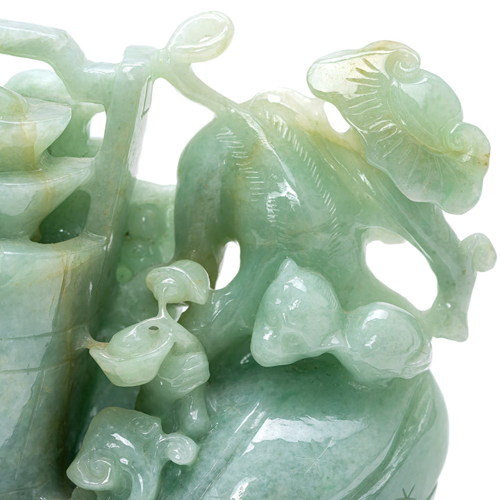 Small Jade Chinese Monkey Vase
