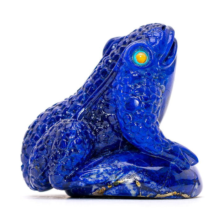 Genuine Lapis Bullfrog