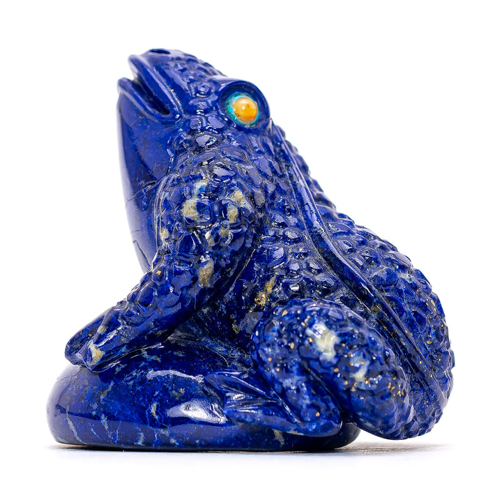Genuine Lapis Bullfrog