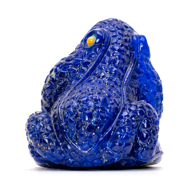 Genuine Lapis Bullfrog