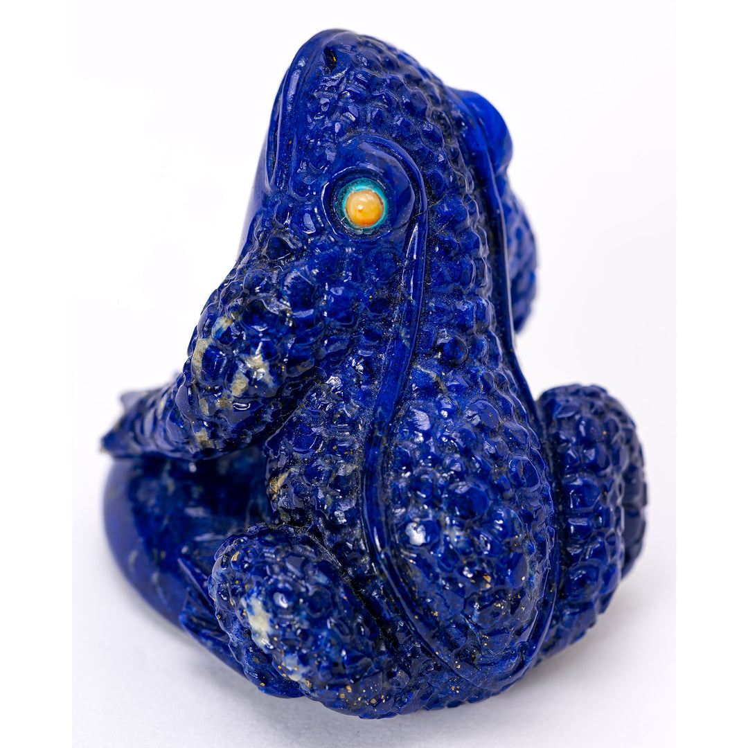 Genuine Lapis Bullfrog