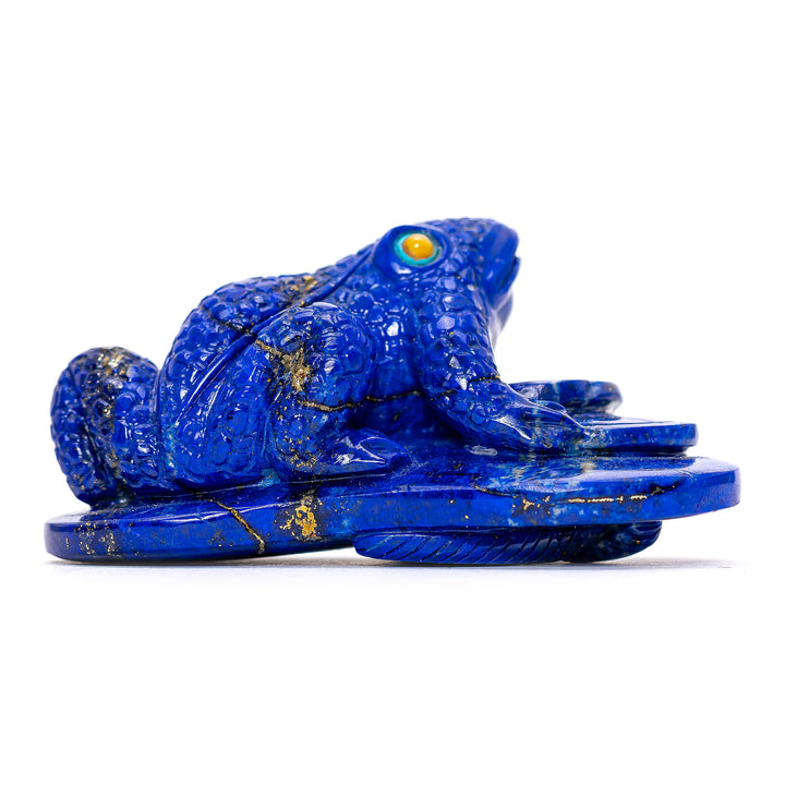 Genuine Lapis Bullfrog