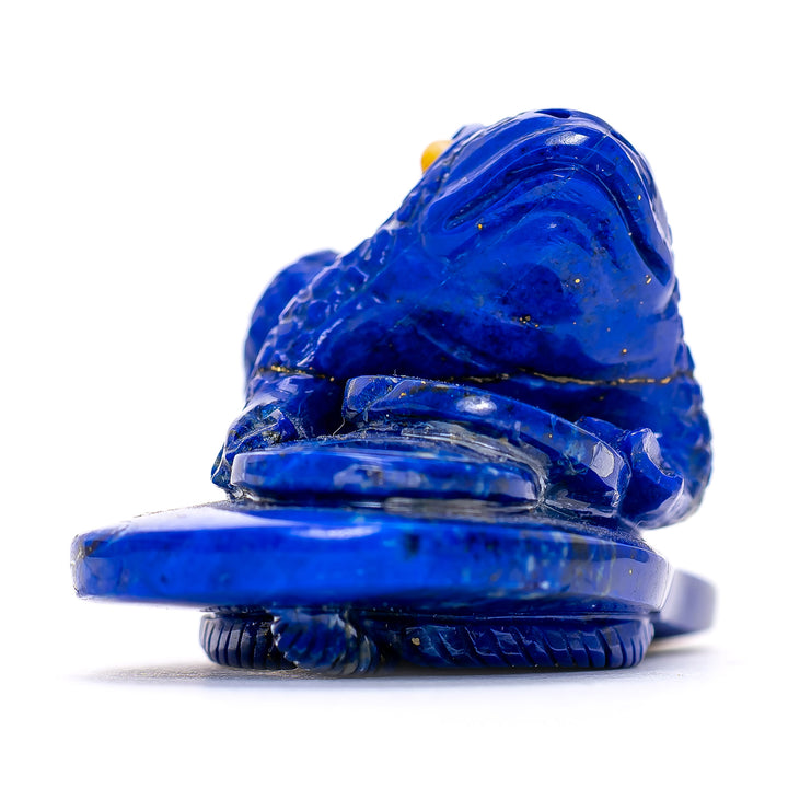 Genuine Lapis Bullfrog