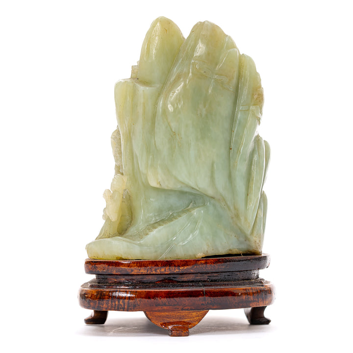 Nephrite Jade Mountain Scene