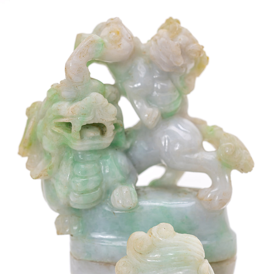 Jadeite Vase with Cover
