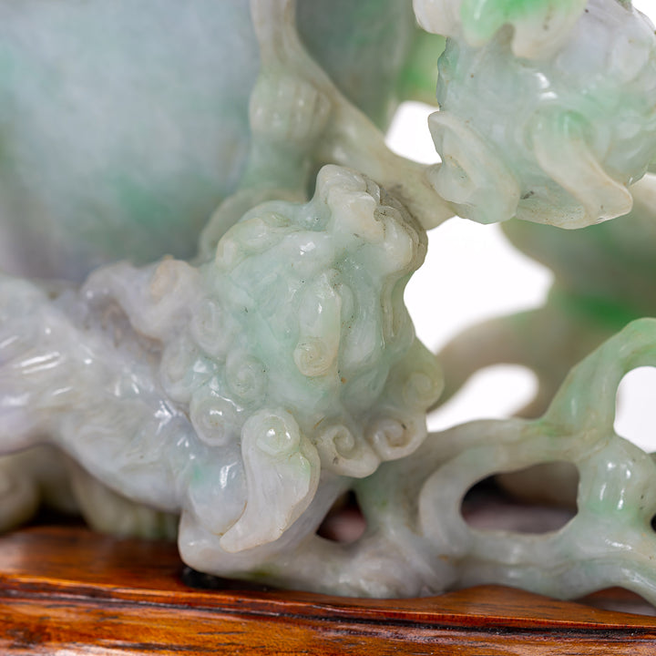 Jadeite Vase with Cover