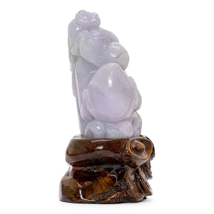 Pale Green & Lavender Jade