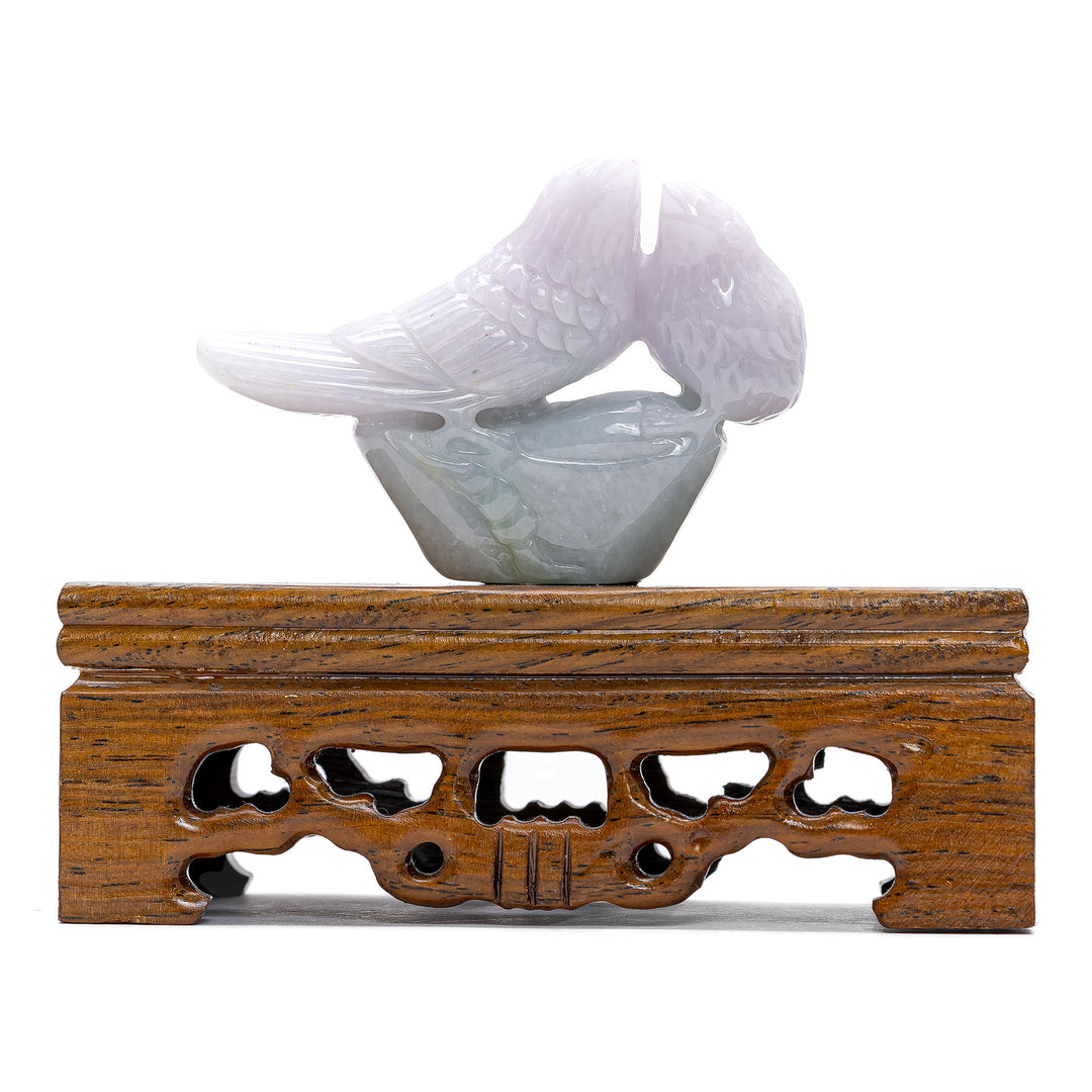 Pale Green & Lavender Jade