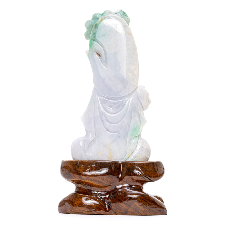 Seated Jade Guan Yin
