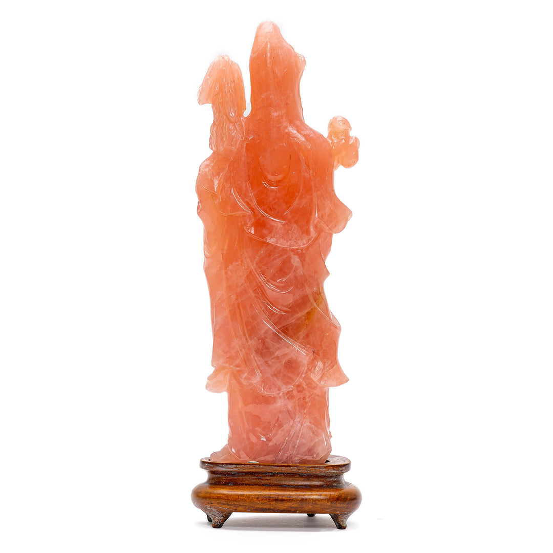 Rose Quartz Quan Yin