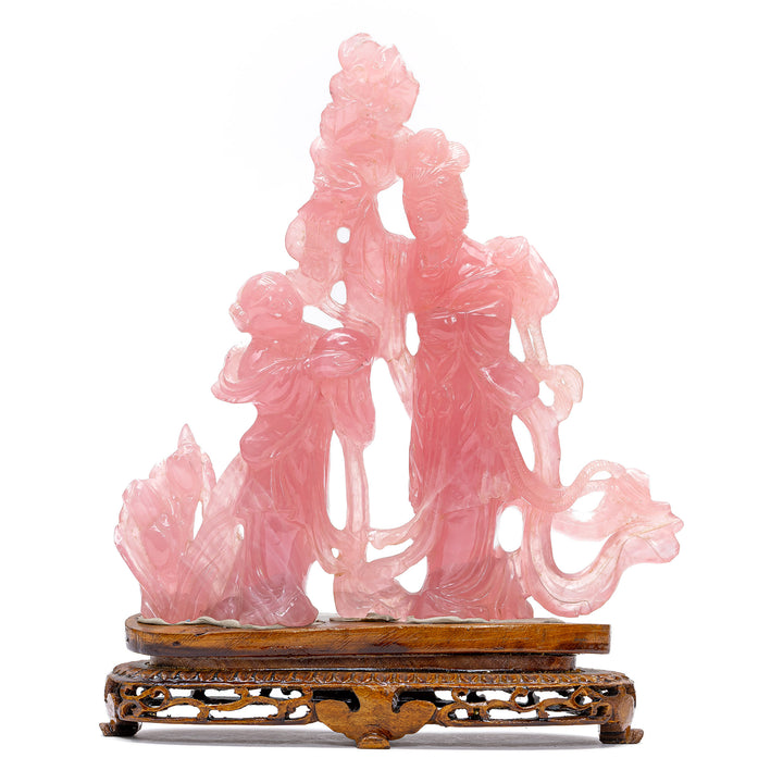 Rose Quartz Sculpture