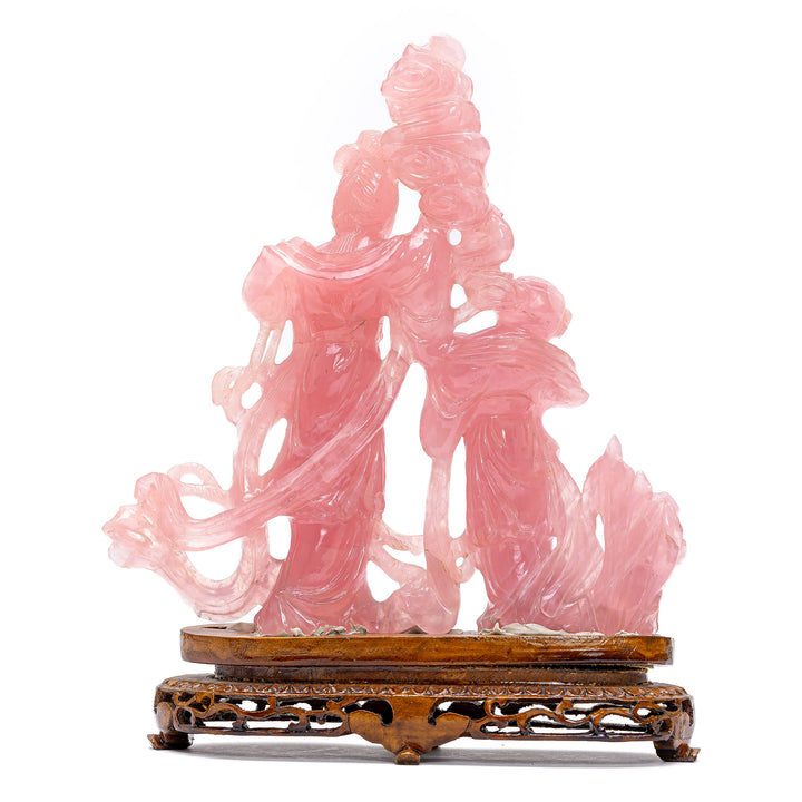 Rose Quartz Sculpture