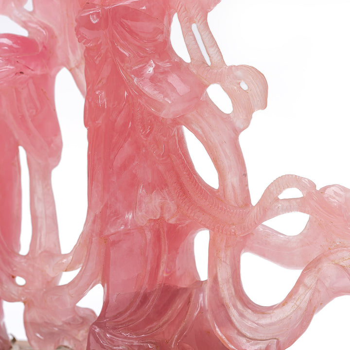 Rose Quartz Sculpture
